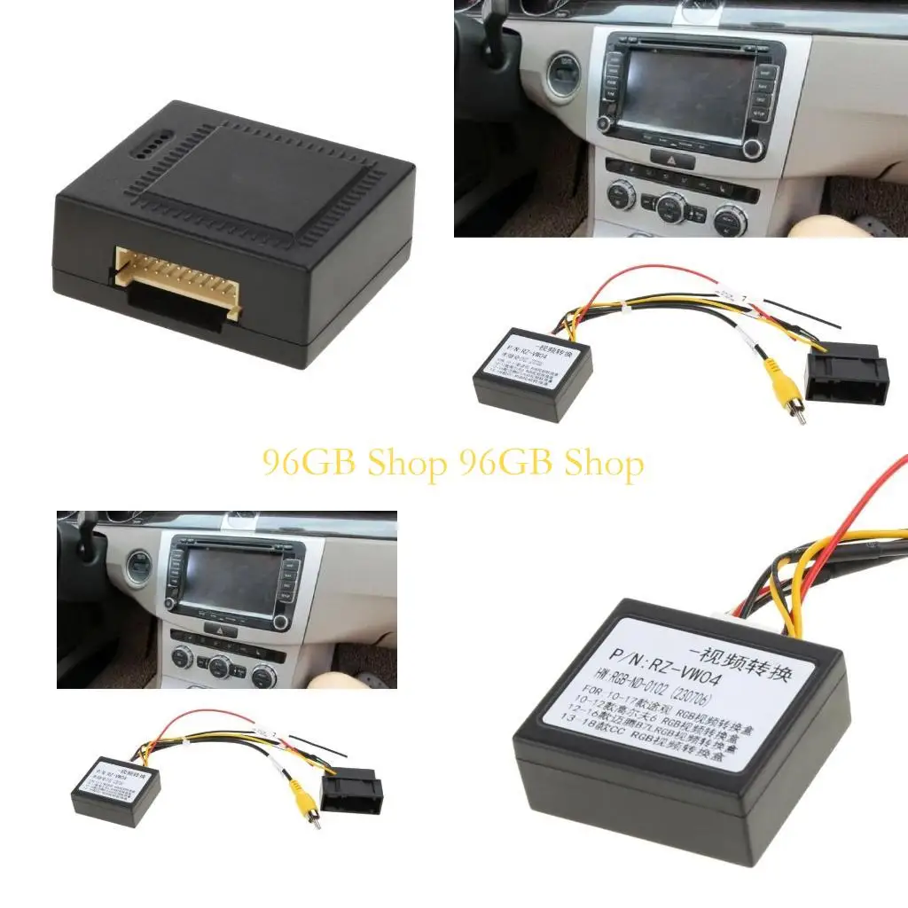 96GB Car Backup Camera Rearview RGB To AV Converter Adapter Box New
96GB Car Backup Camera Rearview RGB To AV Converter Adapter Box New
