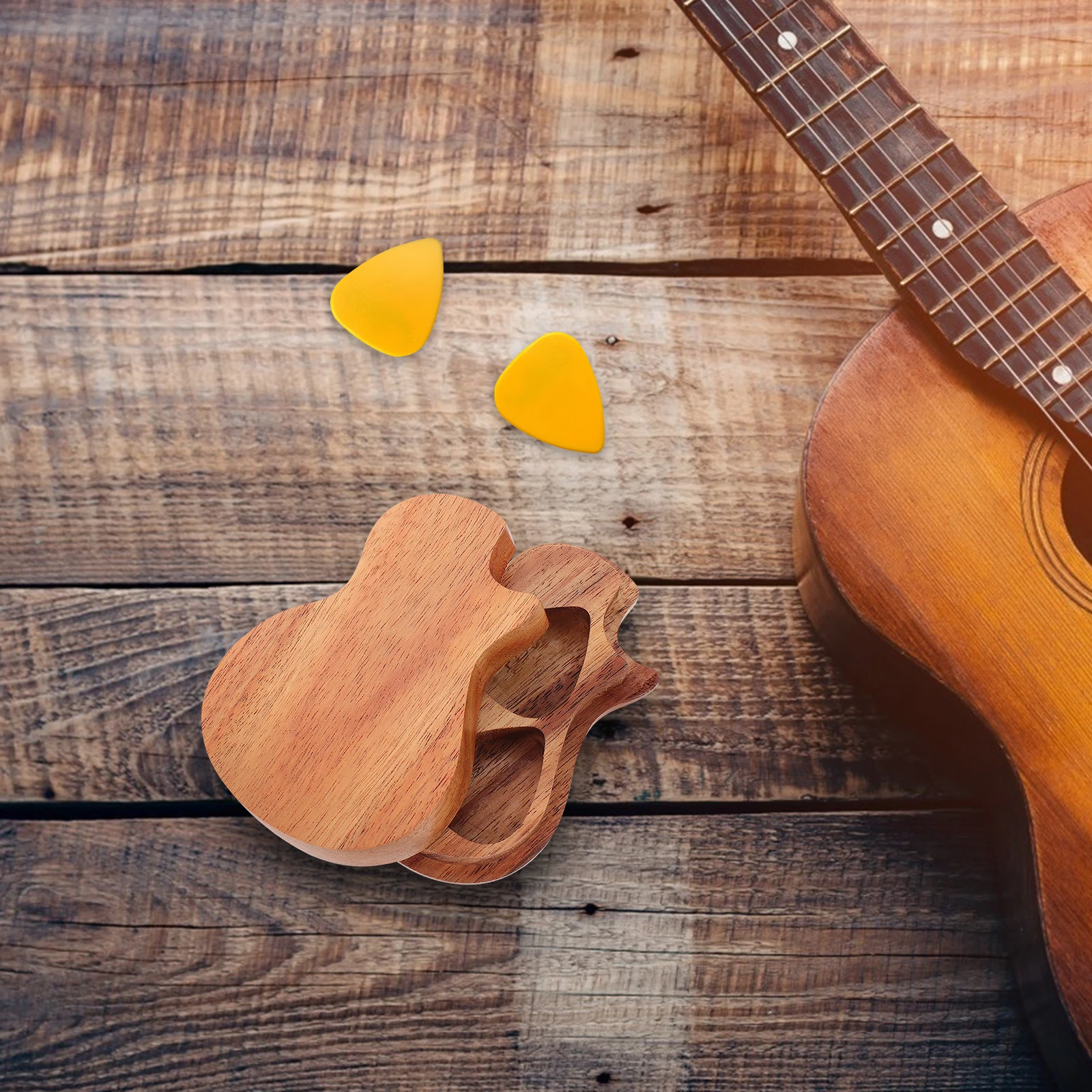 Guitar Pick Storage Box Guitar Pick Case Wood Guitar Container Case Storage Holder
Guitar Pick Storage Box Guitar Pick Case Wood Guitar Container Case Storage Holder