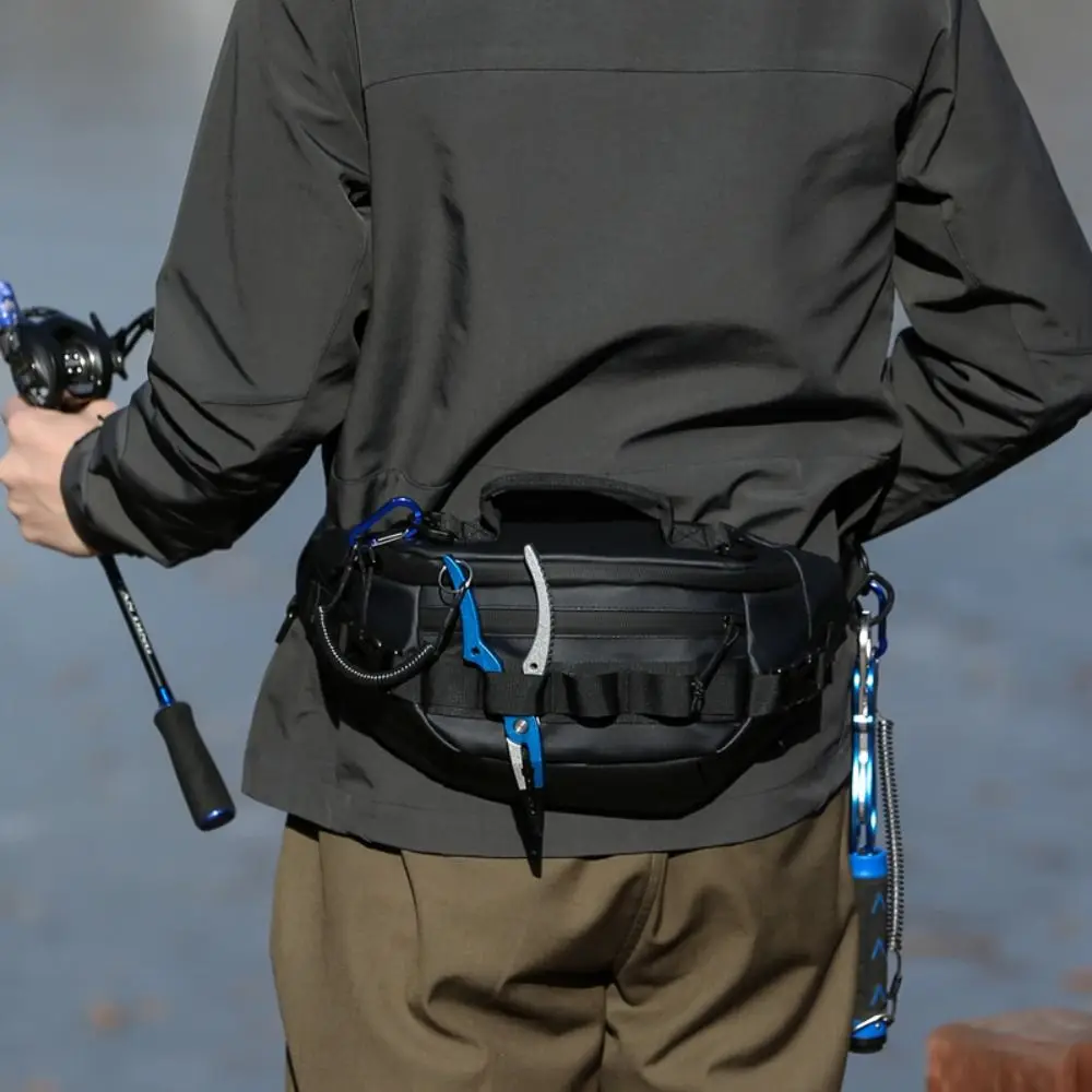 Waterproof Fishing Tackle Bags Large Capacity Zipper Pocket Fishing Lure Bag Lure Fishing Multi Layer Fishing Waist Bag
Waterproof Fishing Tackle Bags Large Capacity Zipper Pocket Fishing Lure Bag Lure Fishing Multi Layer Fishing Waist Bag