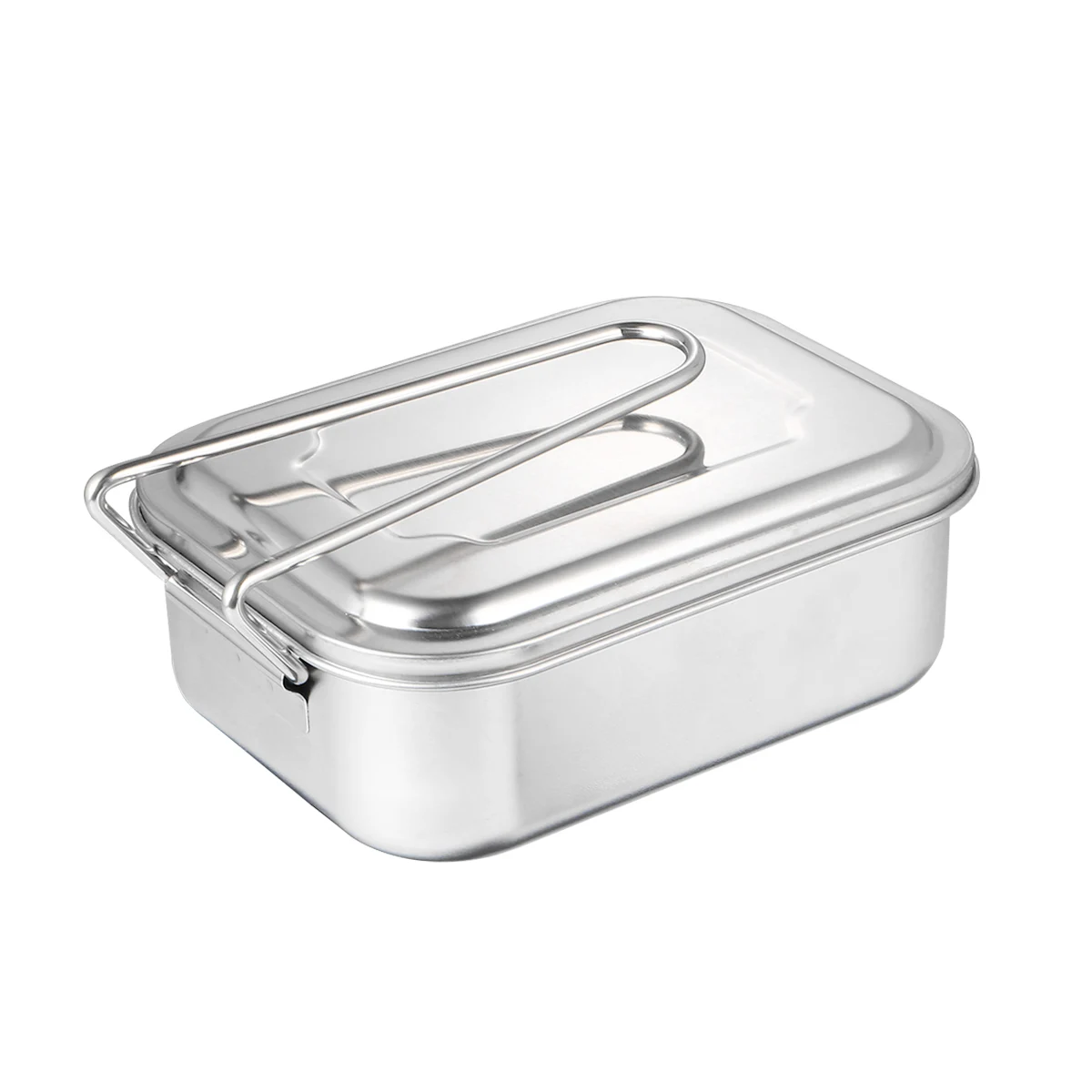 304 Stainless Steel Lunch Box Reusable Snack Container Prep Bento Food Containers Lid Portable Storage
304 Stainless Steel Lunch Box Reusable Snack Container Prep Bento Food Containers Lid Portable Storage