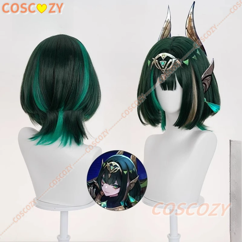 Genshin Impact Lunecrest Chant Nephora Cosplay Wig Newly Woman Character Short Hair Heat Resistant Fiber Halloween Wigs
Genshin Impact Lunecrest Chant Nephora Cosplay Wig Newly Woman Character Short Hair Heat Resistant Fiber Halloween Wigs