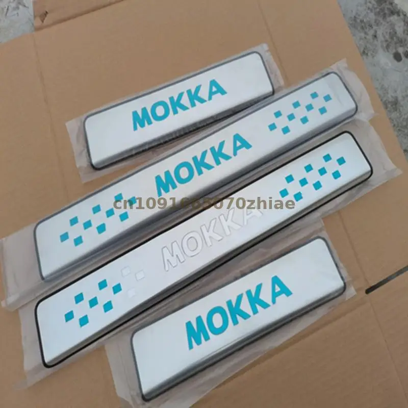 Car Accessories FOR Opel Mokka Door Sill Pedal Scuff Plate Stainless Steel Guard Protector Car Styling Stickers
Car Accessories FOR Opel Mokka Door Sill Pedal Scuff Plate Stainless Steel Guard Protector Car Styling Stickers