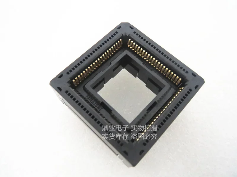 PLCC84 IC120-0844-303 Гнездо для проживания, позолота, сиденье для тестирования микросхем, испытательный стенд для гнезда
PLCC84 IC120-0844-303 Гнездо для проживания, позолота, сиденье для тестирования микросхем, испытательный стенд для гнезда