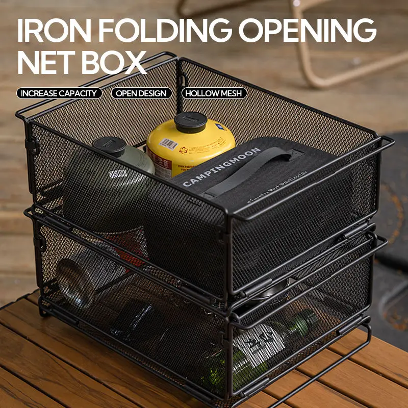 Camping Durable Hiking Picnic Outdoor Foldable Storage Mesh Food Container Wire Basket
Camping Durable Hiking Picnic Outdoor Foldable Storage Mesh Food Container Wire Basket
