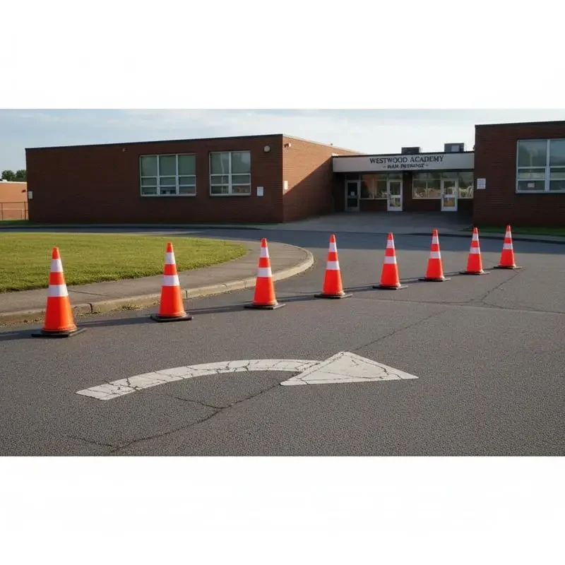 Traffic Safety Markers 30 Inch For Road Construction Parking Lots School Zones Weighted Base Reflective Collars High Visibility Orange PVC Heavy Duty Base Pack of 8
Traffic Safety Markers 30 Inch For Road Construction Parking Lots School Zones Weighted Base Reflective Collars High Visibility Orange PVC Heavy Duty Base Pack of 8