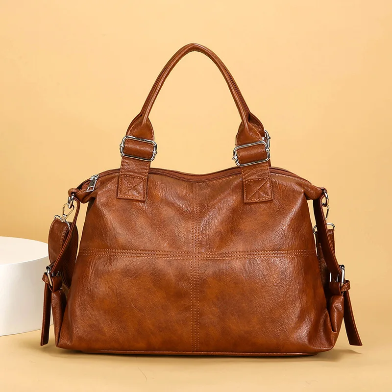 Women's Large Capacity Tote Bag 2026 New Fashion High-quality Pu Soft Leather Shoulder Bag Handbags for Women Designer Luxury
Women's Large Capacity Tote Bag 2026 New Fashion High-quality Pu Soft Leather Shoulder Bag Handbags for Women Designer Luxury