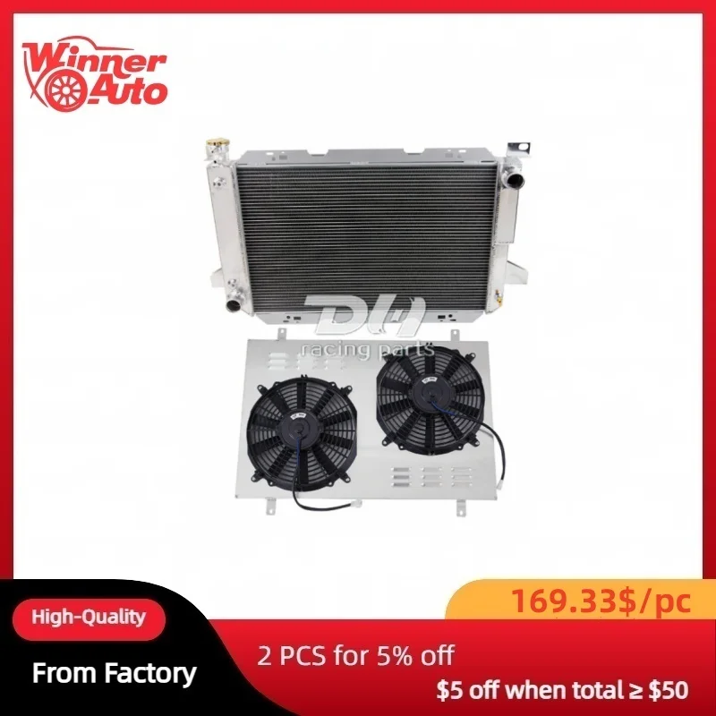 FOR 1985-96 FORD BRONCO/F250 TRUCK 5.0/5.8L V8 3ROW ALUMINUM RADIATOR+SHROUD FAN
FOR 1985-96 FORD BRONCO/F250 TRUCK 5.0/5.8L V8 3ROW ALUMINUM RADIATOR+SHROUD FAN