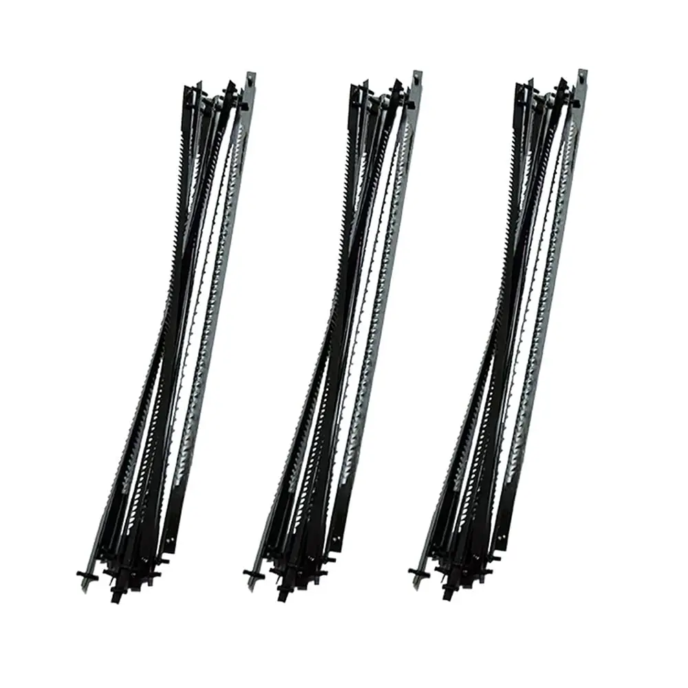 3-Inch Scroll Saw Blades Pin End 36-Pack with 15/18/24 TPI for Precision Cutting Wood, Plastic & Soft Metals, Fit Dremel
3-Inch Scroll Saw Blades Pin End 36-Pack with 15/18/24 TPI for Precision Cutting Wood, Plastic & Soft Metals, Fit Dremel