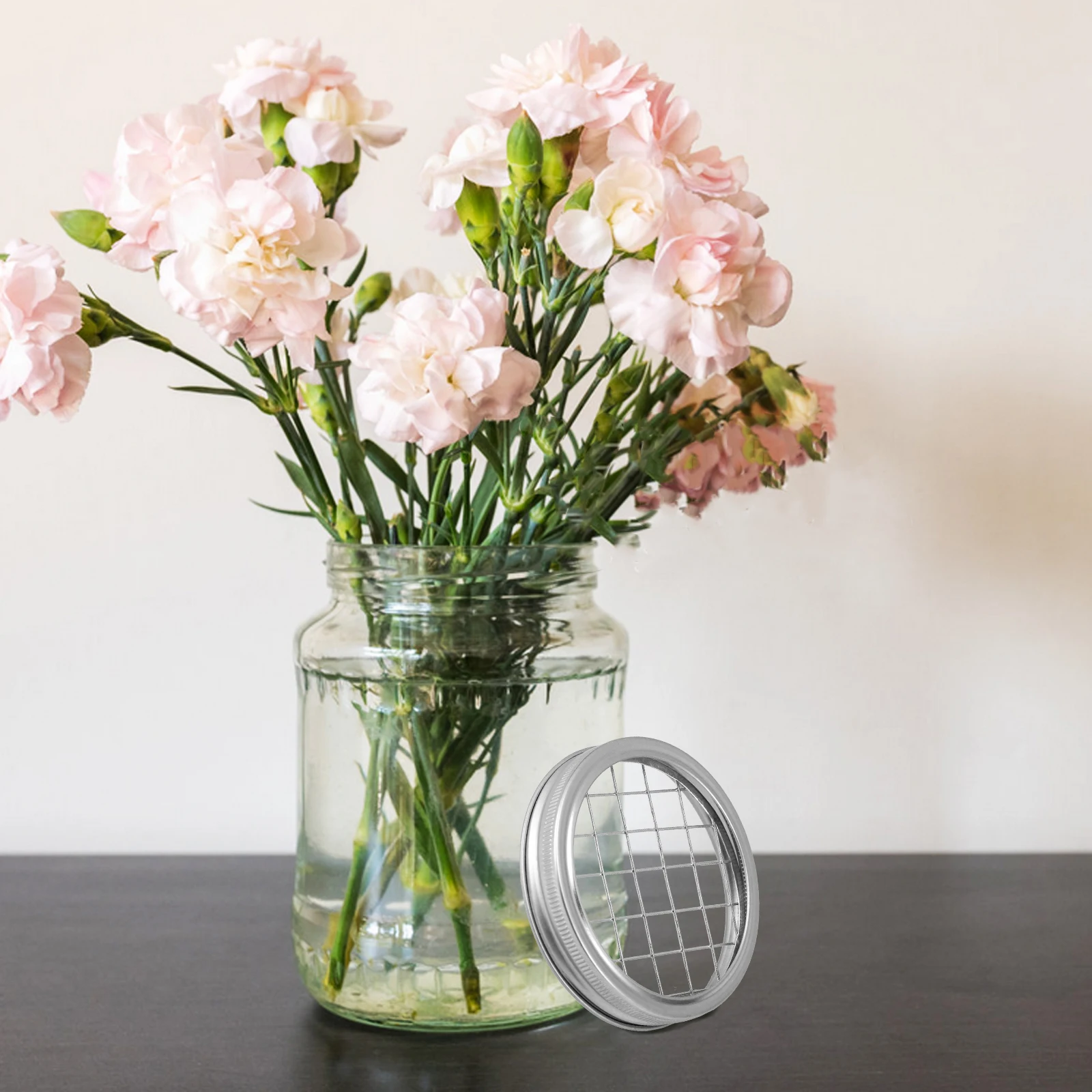 10 Sets 86mm Flower Arrangement Grid Tinplate Mason Jar Lid Reusable Floral Grid Vase Decor Kitchen Bar Tools Sprouting Lid
10 Sets 86mm Flower Arrangement Grid Tinplate Mason Jar Lid Reusable Floral Grid Vase Decor Kitchen Bar Tools Sprouting Lid