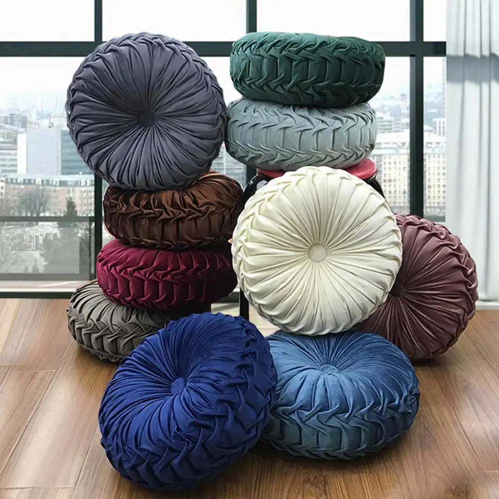 Blue Round Pillow Soft Sofa Back Cushion For Living Room Home Office Car Hotel Decor Throw Pillows Household
Blue Round Pillow Soft Sofa Back Cushion For Living Room Home Office Car Hotel Decor Throw Pillows Household