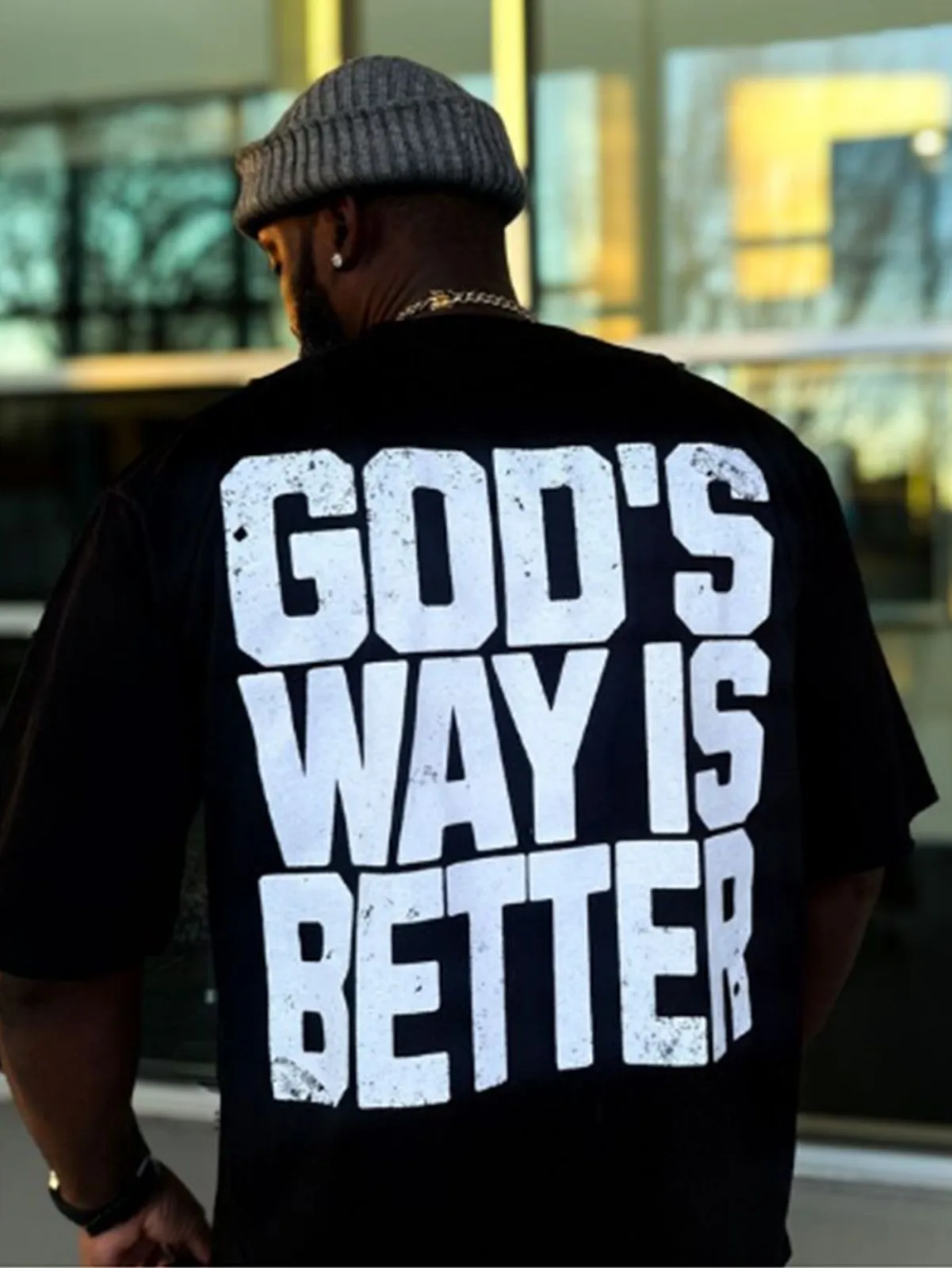 Faith in Every Word: Inspirational Christian Graphic Tee
Faith in Every Word: Inspirational Christian Graphic Tee
