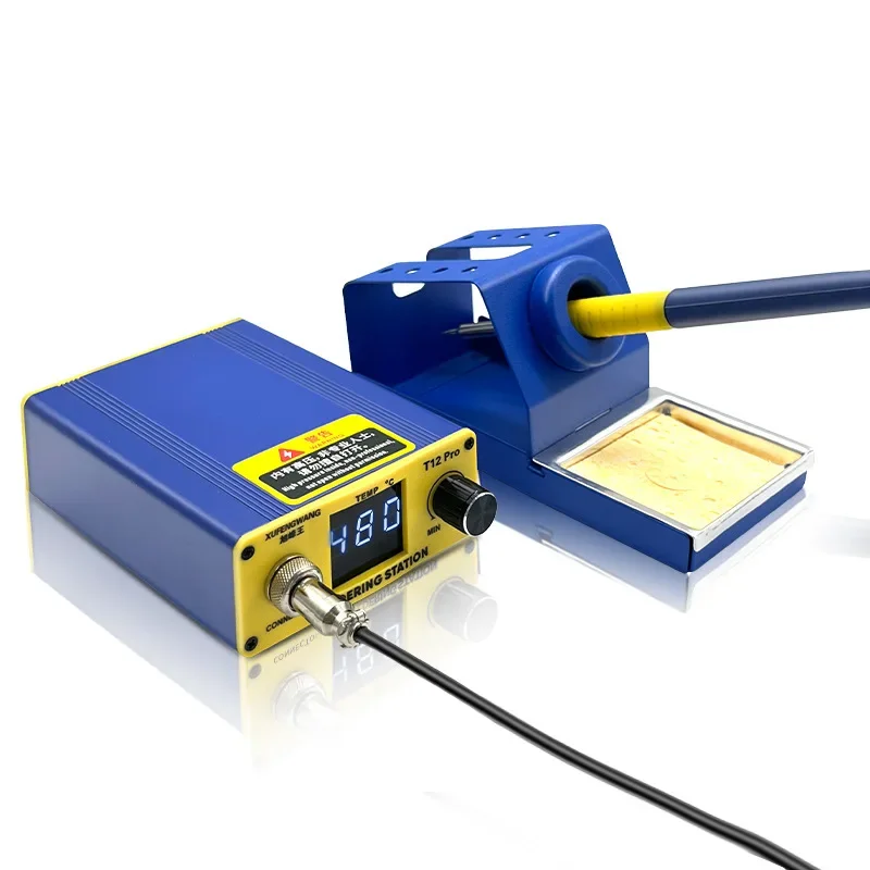 Convenient T12PRO Welding Table Constant Temperature Digital Display Large Screen Electric Soldering Iron Welding Tool
Convenient T12PRO Welding Table Constant Temperature Digital Display Large Screen Electric Soldering Iron Welding Tool