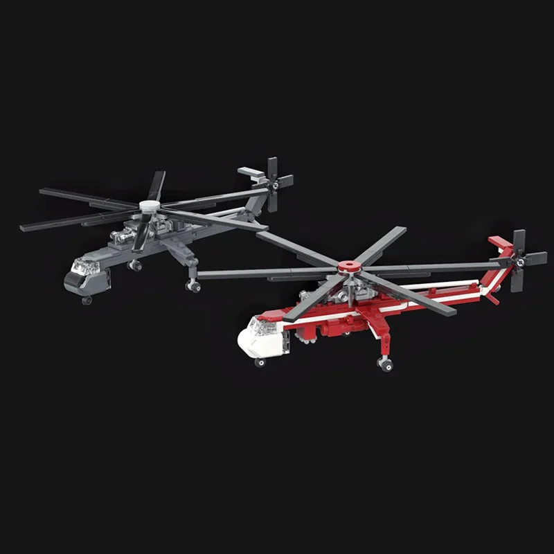 Micro Helicopter Model MOC Building Bricks War Equipment Modular Technology Gifts Holiday Assemble Children Toys Suit
Micro Helicopter Model MOC Building Bricks War Equipment Modular Technology Gifts Holiday Assemble Children Toys Suit