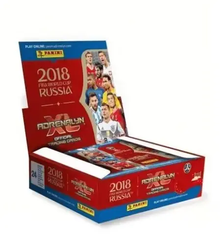 2018 FIFA Rússia Copa do Mundo Panini Adrenalyn XL Selado Mbappe Messi Celebridade Rara Cartão Colecionável Presente de Natal