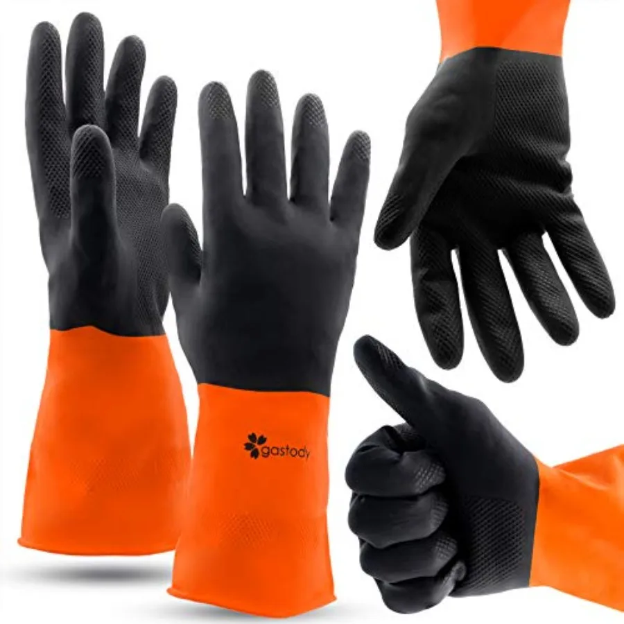 Gastody™ - Resistant, Reusable, Heavy Duty Safety Work Gloves, Resist Acid, Oil, Alkali - S-M-L-XL-XXL Size
Gastody™ - Resistant, Reusable, Heavy Duty Safety Work Gloves, Resist Acid, Oil, Alkali - S-M-L-XL-XXL Size