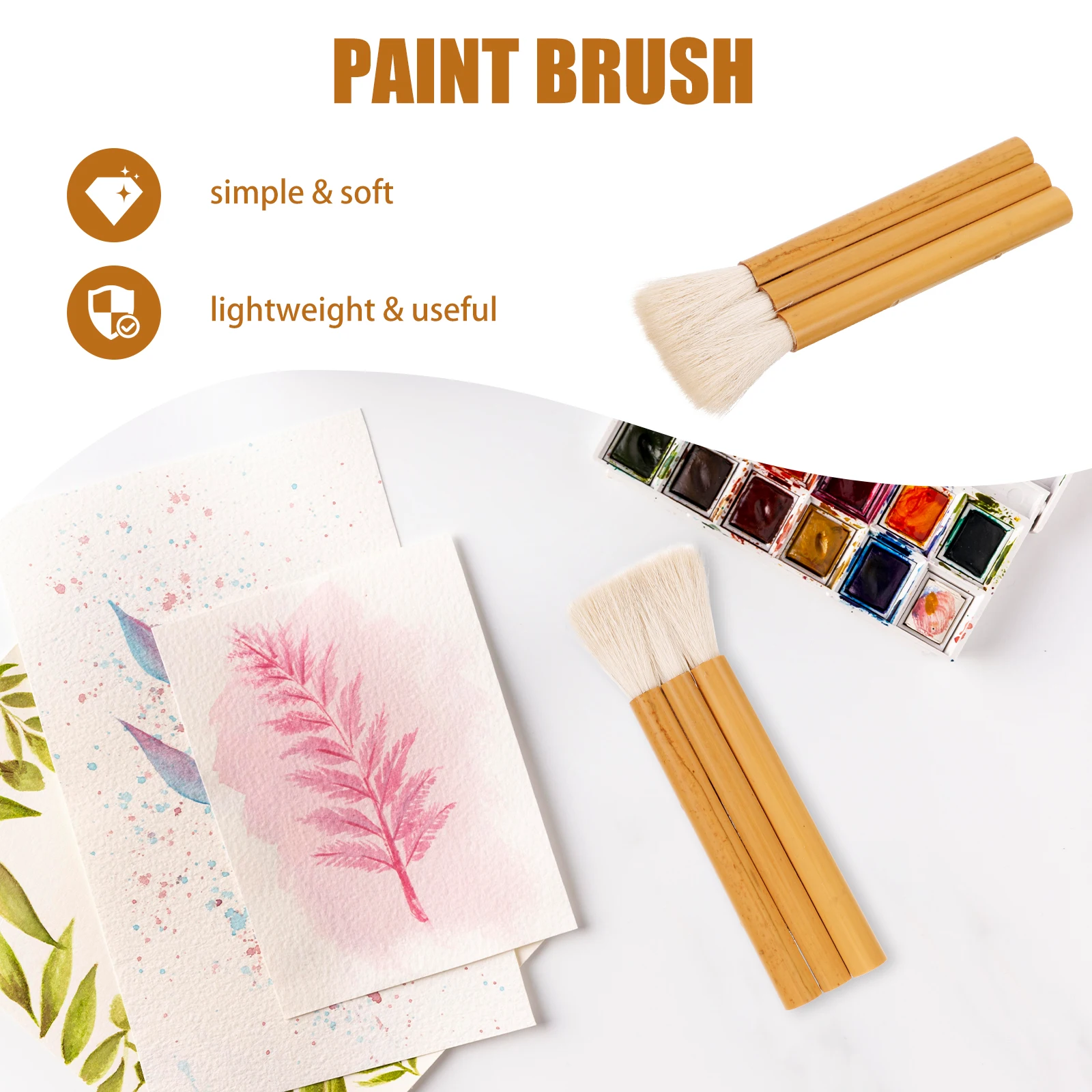 Watercolor Brush Paint Brushes for Painting Wood Small Coloring Pen Paintbrushes Walls
Watercolor Brush Paint Brushes for Painting Wood Small Coloring Pen Paintbrushes Walls