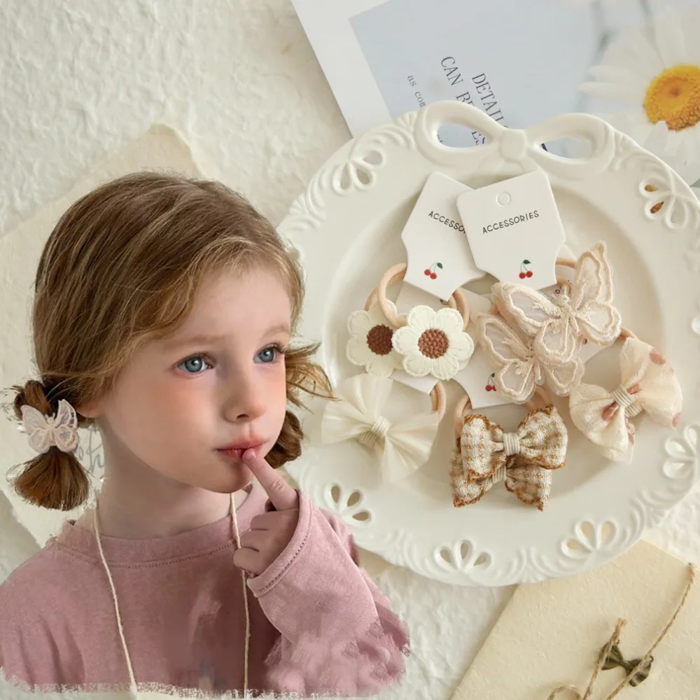10Pcs Fashion Sweet Elastic Rubber Band Kids Girls Cute Bows Flower Headdress Hair Rope
10Pcs Fashion Sweet Elastic Rubber Band Kids Girls Cute Bows Flower Headdress Hair Rope