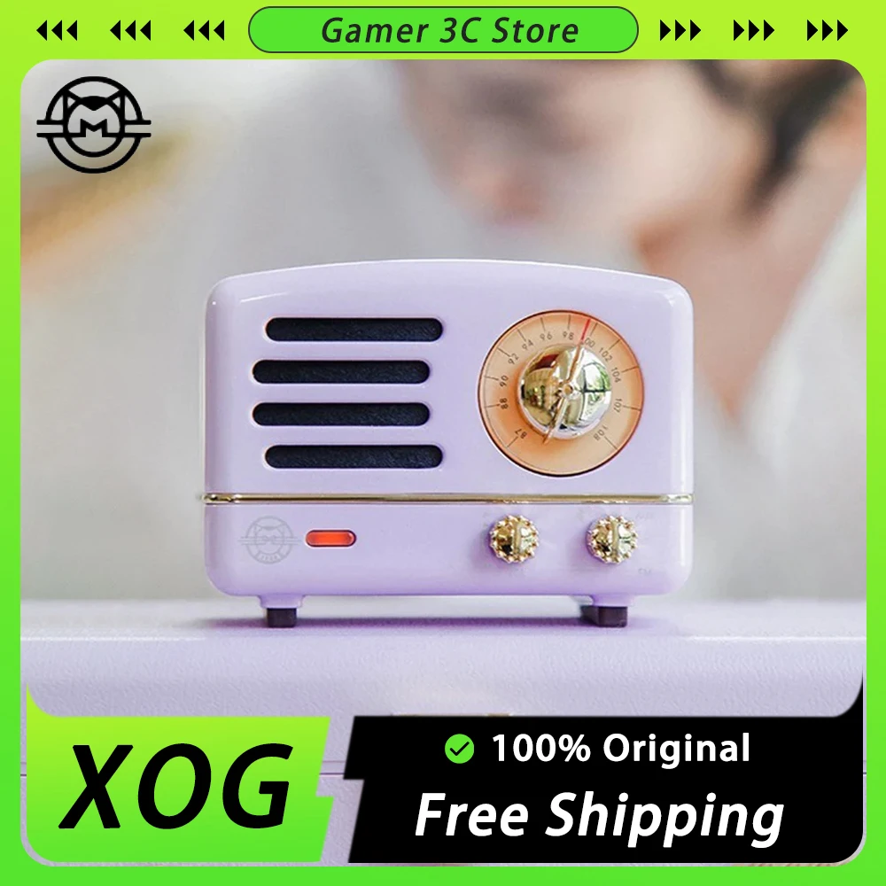 Bluetooth-Колонка XOG OTR в стиле ретро, портативная беспроводная стереоколонка из алюминиевого сплава, с объемными басами, для отдыха на открытом воздухе и походов, подарок
Bluetooth-Колонка XOG OTR в стиле ретро, портативная беспроводная стереоколонка из алюминиевого сплава, с объемными басами, для отдыха на открытом воздухе и походов, подарок