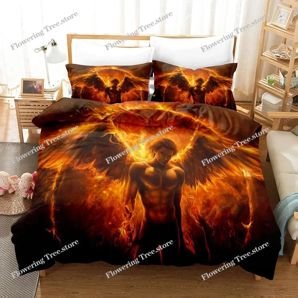 3D Print Fallen Angel Bedding Set Duvet Cover Bed Set Quilt Cover Pillowcase Comforter king Queen Size Boys Adult Bedding Set
3D Print Fallen Angel Bedding Set Duvet Cover Bed Set Quilt Cover Pillowcase Comforter king Queen Size Boys Adult Bedding Set