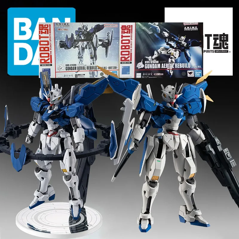Bandai Original ROBOT Gundam Aerial (Modified Type) & Quiet Zero Anime Action Figures Toys for Boy Christmas Gift Collectible
Bandai Original ROBOT Gundam Aerial (Modified Type) & Quiet Zero Anime Action Figures Toys for Boy Christmas Gift Collectible