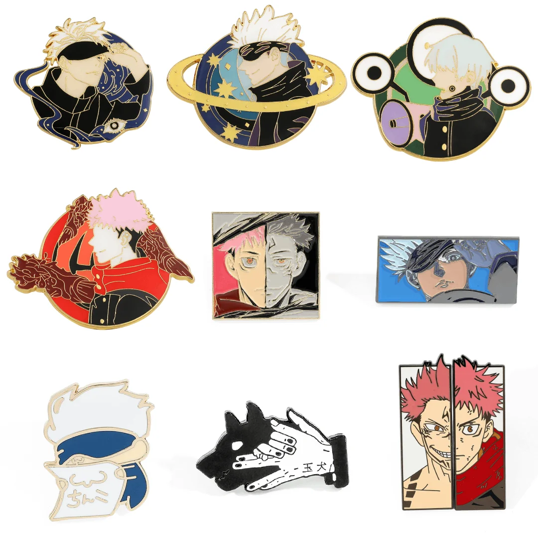 Anime Jujutsu Kaisen Pin Cosplay Props Gojo Satoru Fushiguro Megumi Mitarai Yuji Pin Gifts for Male and Female Fans
Anime Jujutsu Kaisen Pin Cosplay Props Gojo Satoru Fushiguro Megumi Mitarai Yuji Pin Gifts for Male and Female Fans
