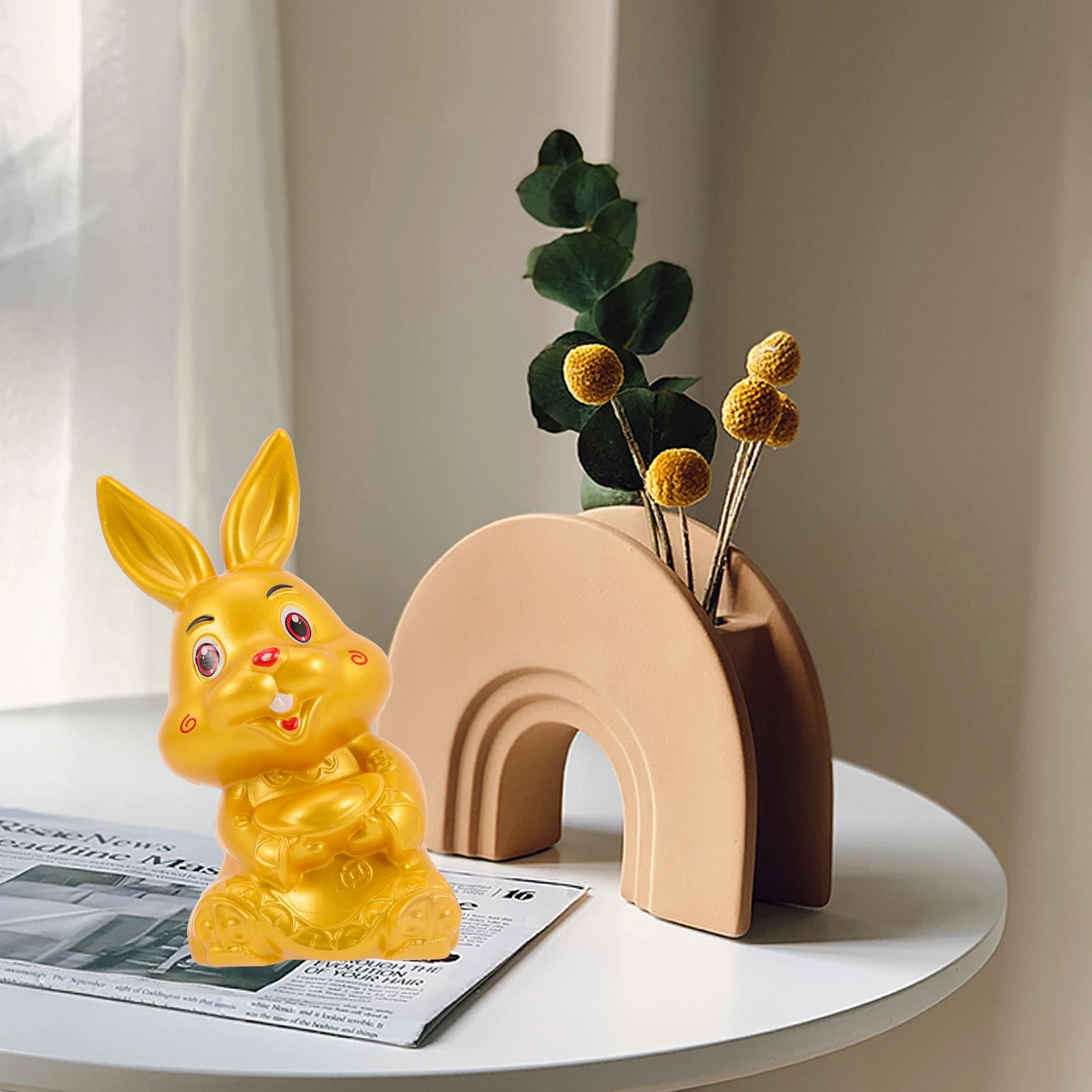 Rabbit Piggy Bank Coin Money Bank for Kids Adults Chinese New Year Decorations 2023 Cute Zodiac Rabbit Savings Gift Home Decor
Rabbit Piggy Bank Coin Money Bank for Kids Adults Chinese New Year Decorations 2023 Cute Zodiac Rabbit Savings Gift Home Decor