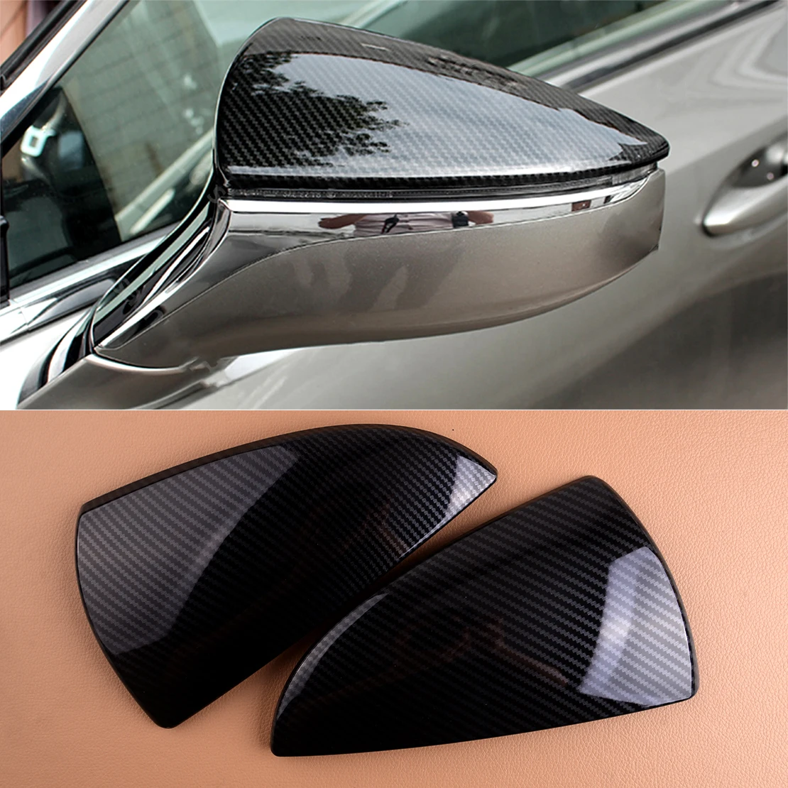 Carbon Fiber Texture 2pcs Rearview Wing Mirror Cover Trim Fit For Lexus UX 200 250H ES 350 300H LC LS 500H 500 RC 350 300 RS F
Carbon Fiber Texture 2pcs Rearview Wing Mirror Cover Trim Fit For Lexus UX 200 250H ES 350 300H LC LS 500H 500 RC 350 300 RS F