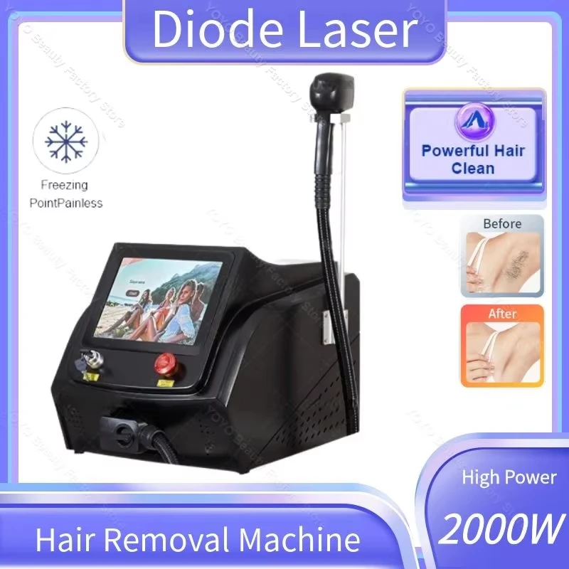 New Hair-Remove Ice Platinum 3 Wavelength 808 Diode Laser Hair Removal Machine 808 Remov Machin Remover for Home Use 001
New Hair-Remove Ice Platinum 3 Wavelength 808 Diode Laser Hair Removal Machine 808 Remov Machin Remover for Home Use 001
