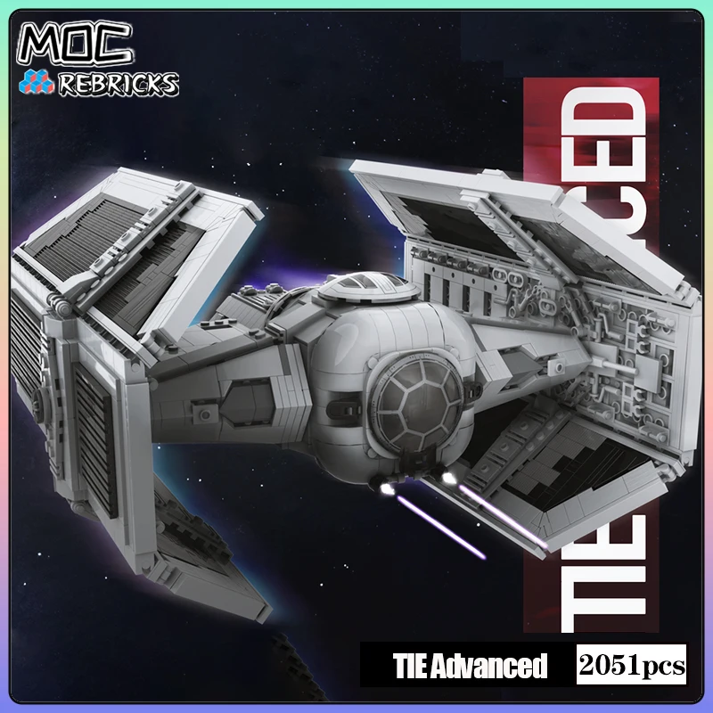Новый кубики из фильма "звезда" MOC SW UCS TIE Advancеd, строительные блоки, игрушки, модель «сделай сам», коллекционный набор, Детский пазл, рождественские подарки
Новый кубики из фильма "звезда" MOC SW UCS TIE Advancеd, строительные блоки, игрушки, модель «сделай сам», коллекционный набор, Детский пазл, рождественские подарки