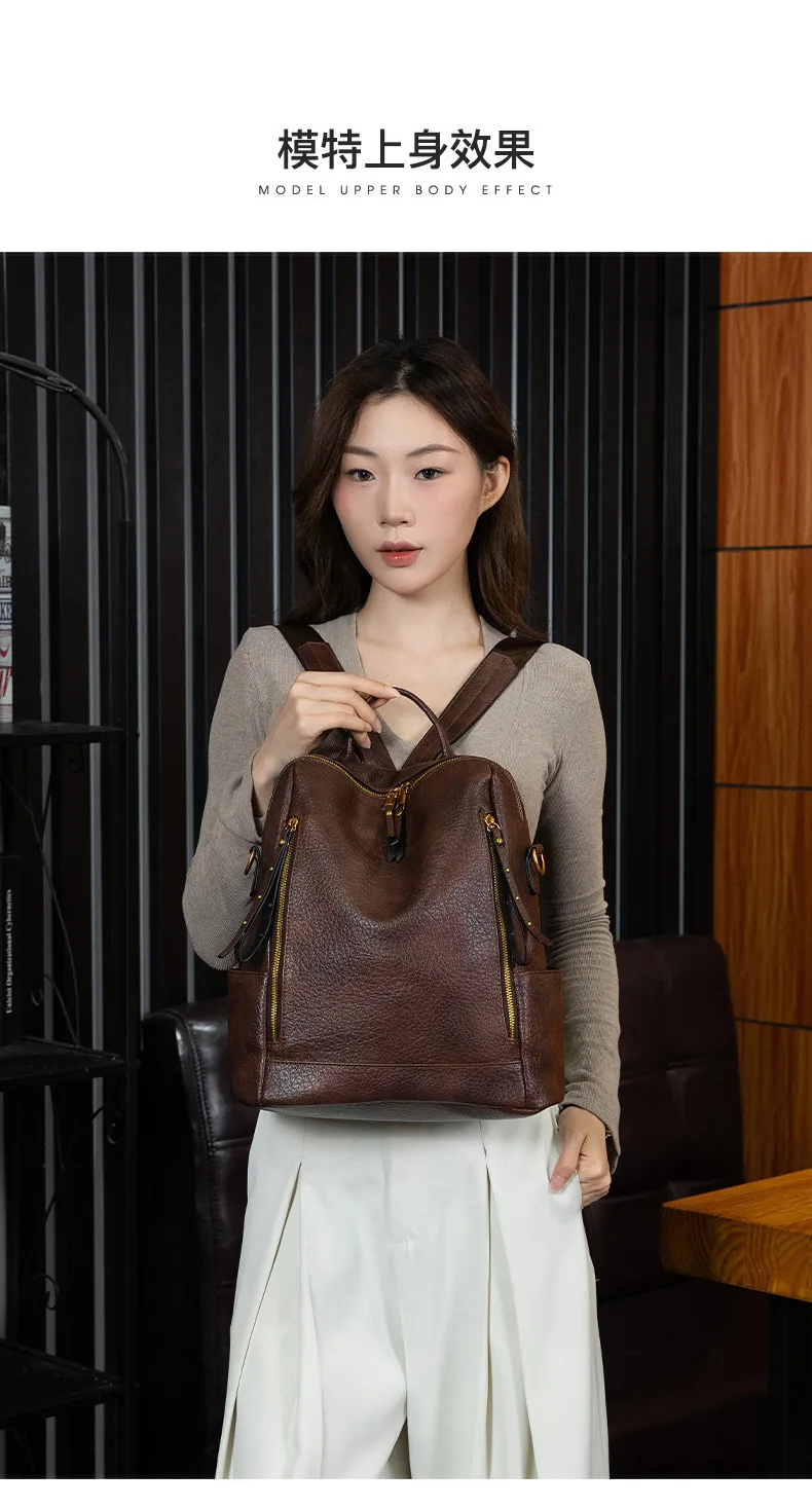 2026 New Pu Backpack, Commuter Casual Versatile Large-Capacity Backpack, Lightweight Travel Bag
2026 New Pu Backpack, Commuter Casual Versatile Large-Capacity Backpack, Lightweight Travel Bag