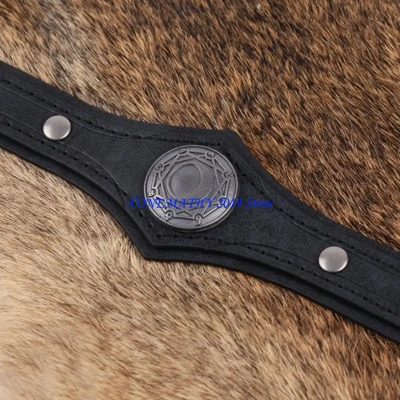 F42F Victorian Nordic Tiaras Hairband PU Leather Hairband for Cosplay Party Wear
F42F Victorian Nordic Tiaras Hairband PU Leather Hairband for Cosplay Party Wear