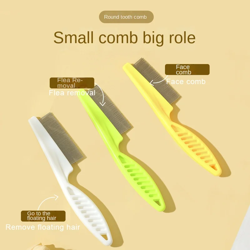 Pet Cleaning Grooming Cats and Dogs, Floating Hair Removal Massage Comb, Stainless Steel Fine Tooth Fle
Pet Cleaning Grooming Cats and Dogs, Floating Hair Removal Massage Comb, Stainless Steel Fine Tooth Fle