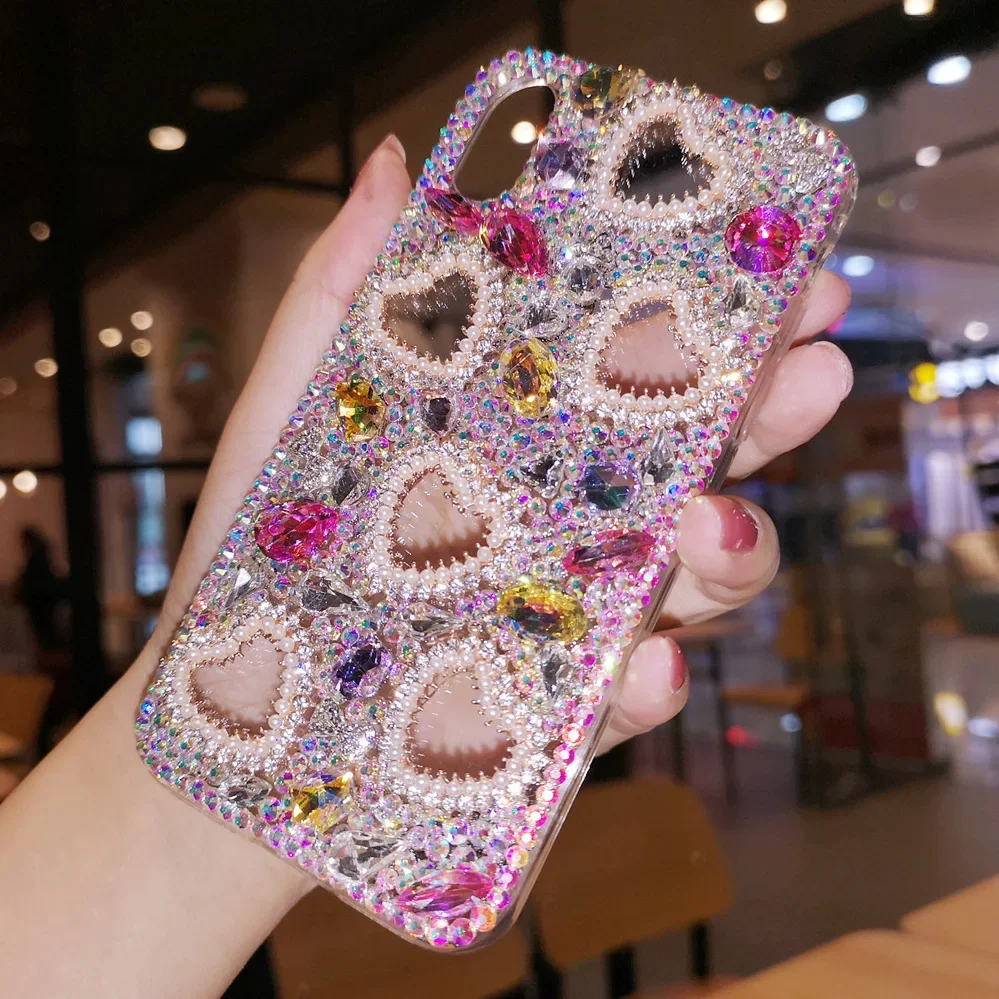 Luxury Bling Color Rhinestone Love Heart Case, Phone Cover for Samsung A32, A52, A71, A51, A72, A73, A53, A33, A74, A54, A34
Luxury Bling Color Rhinestone Love Heart Case, Phone Cover for Samsung A32, A52, A71, A51, A72, A73, A53, A33, A74, A54, A34