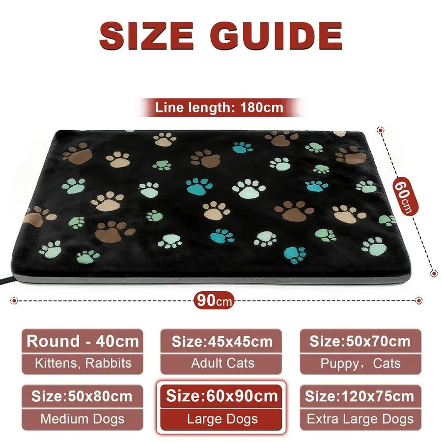 Большая грелка для собак 36x24 дюйма с умным термостатом и защитной трубкой для шнура питания, сертифицированная по стандартам MET и UL.
Большая грелка для собак 36x24 дюйма с умным термостатом и защитной трубкой для шнура питания, сертифицированная по стандартам MET и UL.