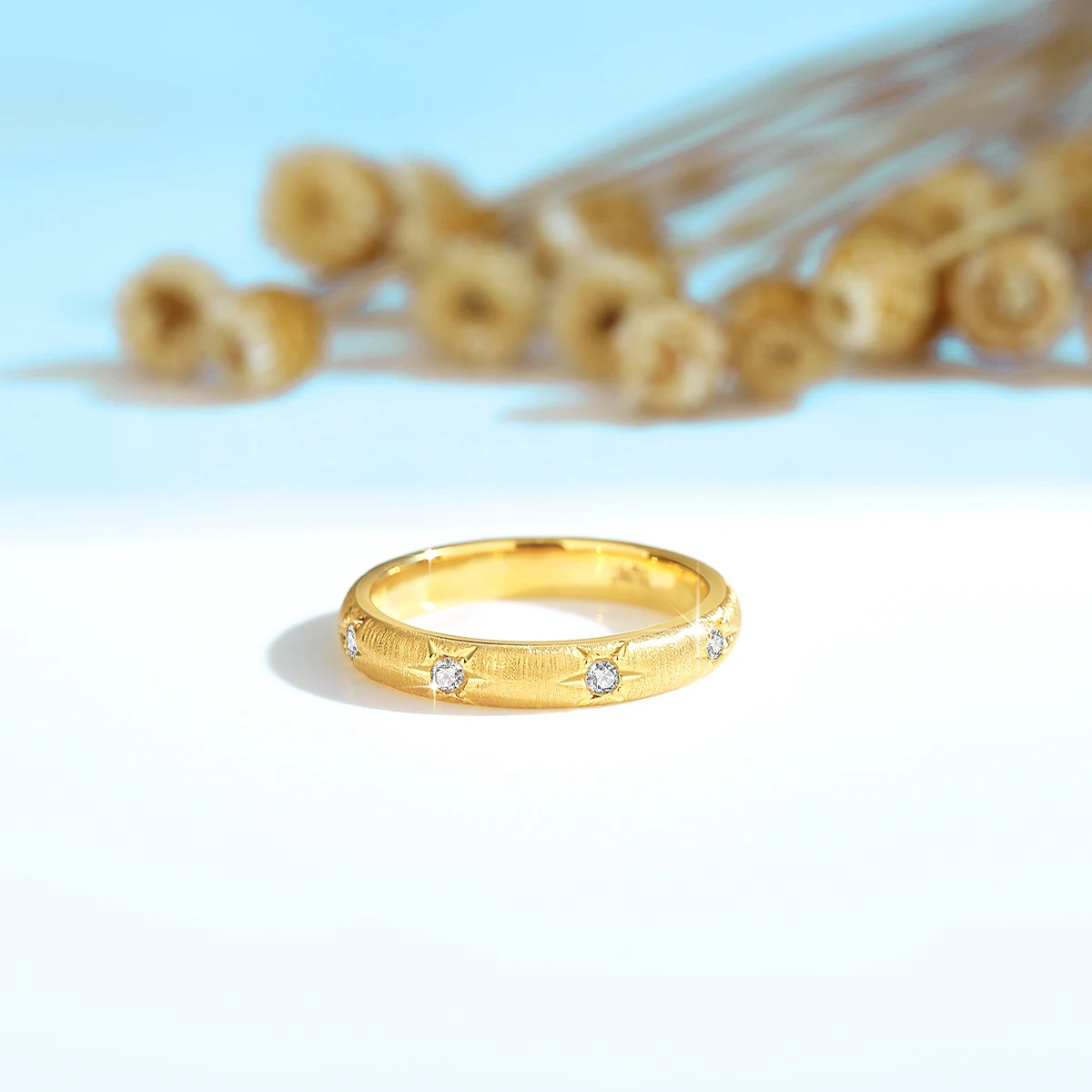 14K AU585 Gold Trend Buccellati Ring with Moissanite Design Row Rings Men Women Couples Wedding Band Engagement Jewelry Gift
14K AU585 Gold Trend Buccellati Ring with Moissanite Design Row Rings Men Women Couples Wedding Band Engagement Jewelry Gift