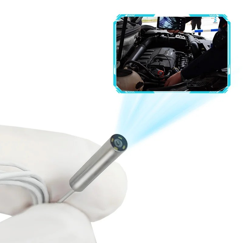 High Quality 0.08MP Inspection Industrial Camera 2.8mm Sewer Pipe Endoscope Camera Module With Led
High Quality 0.08MP Inspection Industrial Camera 2.8mm Sewer Pipe Endoscope Camera Module With Led