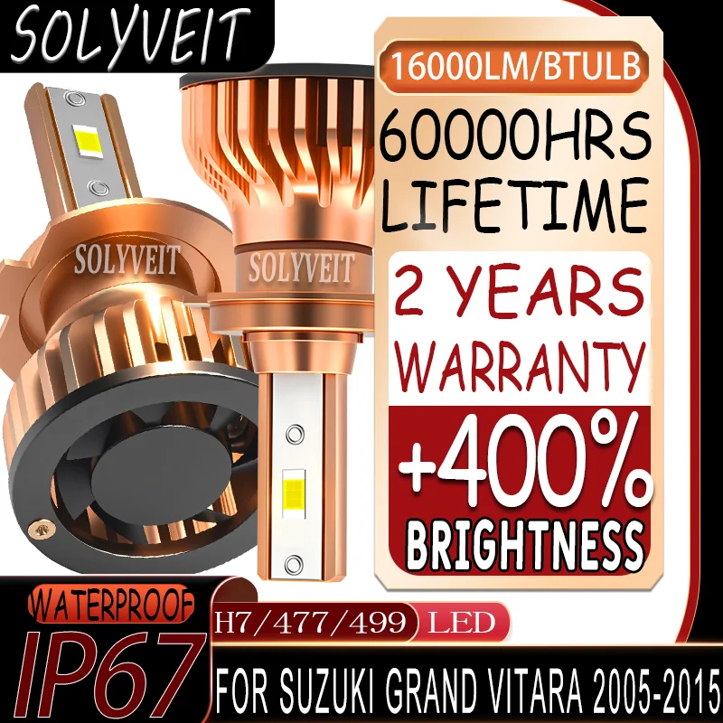 Simple Installation LED H7 477 Low Beam Lights For Suzuki Grand Vitara 2005 2006 2007 2008 2009 2010 2011 2012 2013 2014 2015
Simple Installation LED H7 477 Low Beam Lights For Suzuki Grand Vitara 2005 2006 2007 2008 2009 2010 2011 2012 2013 2014 2015