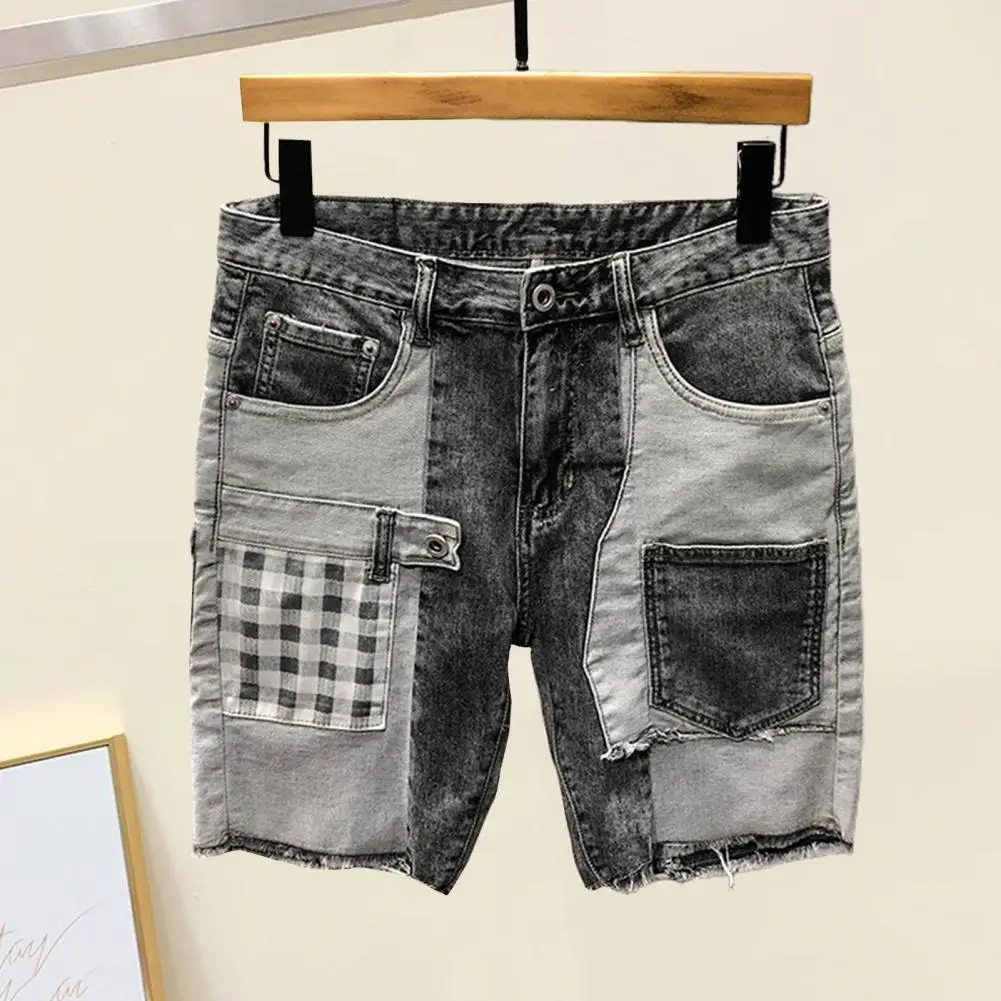 Men Street Style Shorts Summer Men's Denim Shorts Collection Mid-rise Button Fly Multiple Pockets Baggy Ripped Jeans For Style
Men Street Style Shorts Summer Men's Denim Shorts Collection Mid-rise Button Fly Multiple Pockets Baggy Ripped Jeans For Style