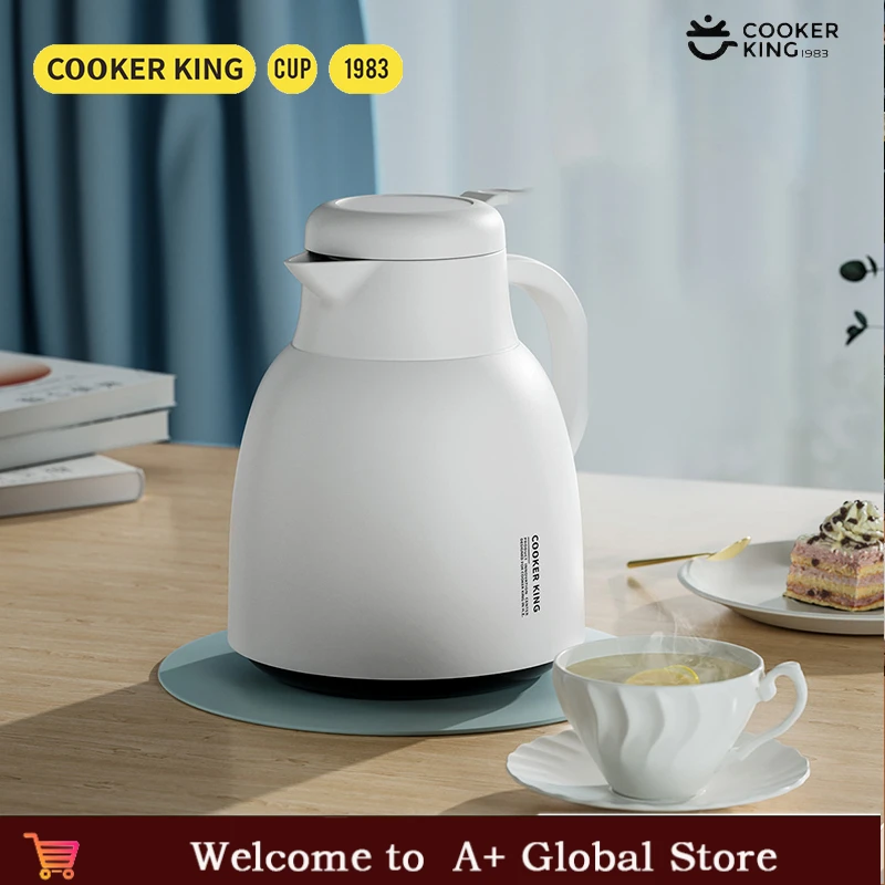 COOKER KinG 1500ML Thermal Insulation Kettle Glass Inner Pot Leak-Proof Water Kettle Portable Student Dormitory Thermal Flask
COOKER KinG 1500ML Thermal Insulation Kettle Glass Inner Pot Leak-Proof Water Kettle Portable Student Dormitory Thermal Flask
