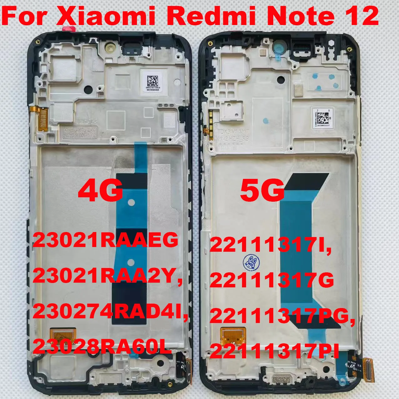 6.67"AMOLED Original/Oled For Xiaomi Redmi Note 12 4G/5G Lcd Display Digitizer Touch Screen with Frame For xiaomi Poco X5 Screen
6.67"AMOLED Original/Oled For Xiaomi Redmi Note 12 4G/5G Lcd Display Digitizer Touch Screen with Frame For xiaomi Poco X5 Screen