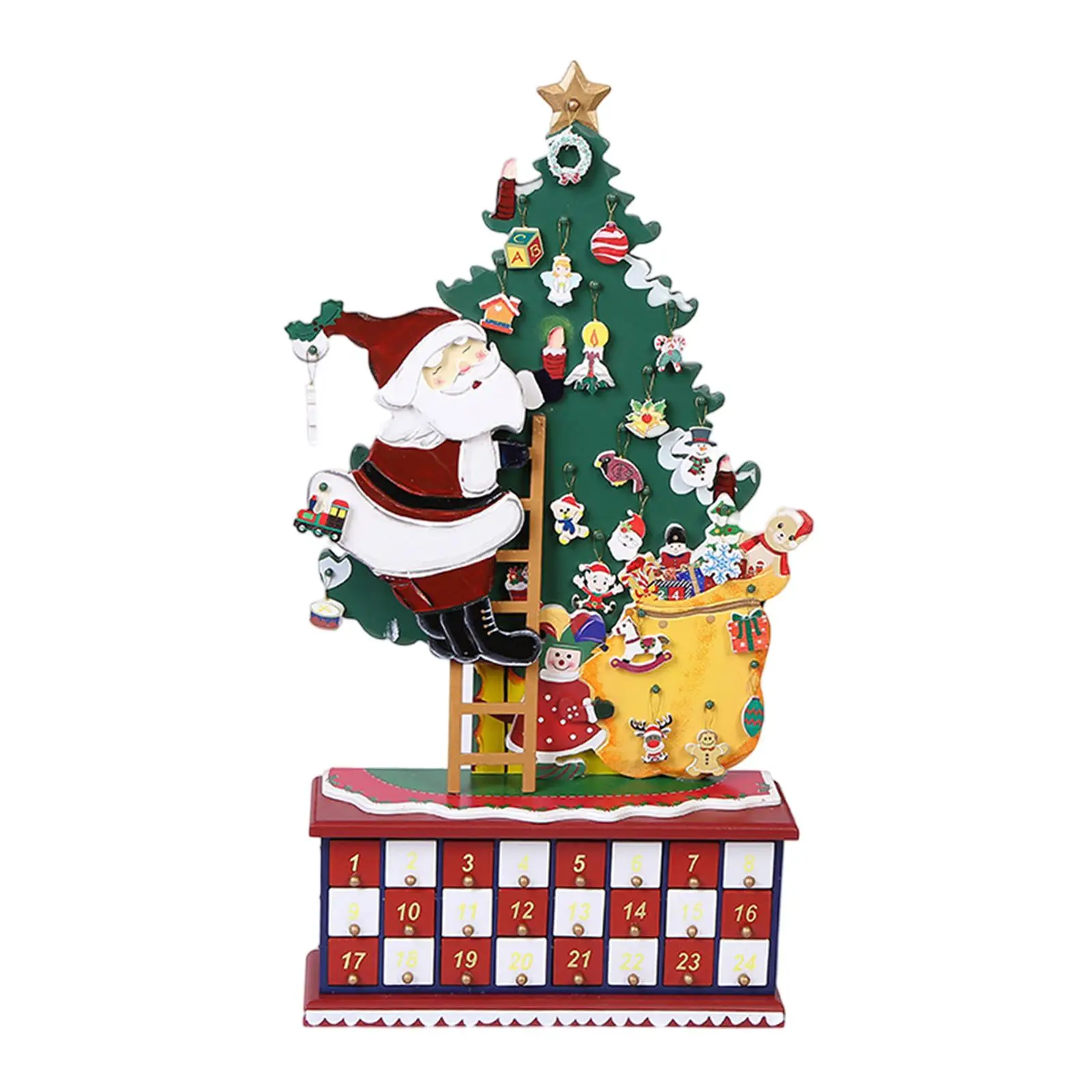 Christmas Wooden Advent Calendar for Kids Creative Holiday Gift Home Decor Xmas Tree Christmas Decoration Xmas Desktop Decor
Christmas Wooden Advent Calendar for Kids Creative Holiday Gift Home Decor Xmas Tree Christmas Decoration Xmas Desktop Decor