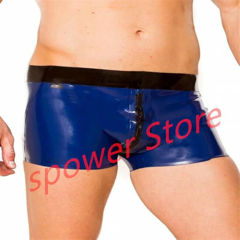 Latex Boxer Sexy Fetish Rubber Shorts with Crotch Zip Lingerie Underwear Handmade Cosplay Costume for Men
Latex Boxer Sexy Fetish Rubber Shorts with Crotch Zip Lingerie Underwear Handmade Cosplay Costume for Men