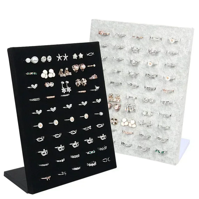 Household Portable Simple Black Gray Velvet Display Case Jewelry Ring Displays Stand Board Holder Box Plate Storage Desk
Household Portable Simple Black Gray Velvet Display Case Jewelry Ring Displays Stand Board Holder Box Plate Storage Desk