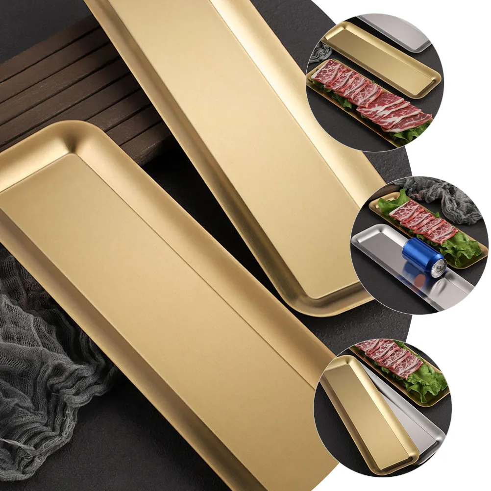 Stainless Sushi Plate Premium Material Long Use Restaurant Hotel Party Family Dinner Unique Design Simple Style Fine
Stainless Sushi Plate Premium Material Long Use Restaurant Hotel Party Family Dinner Unique Design Simple Style Fine