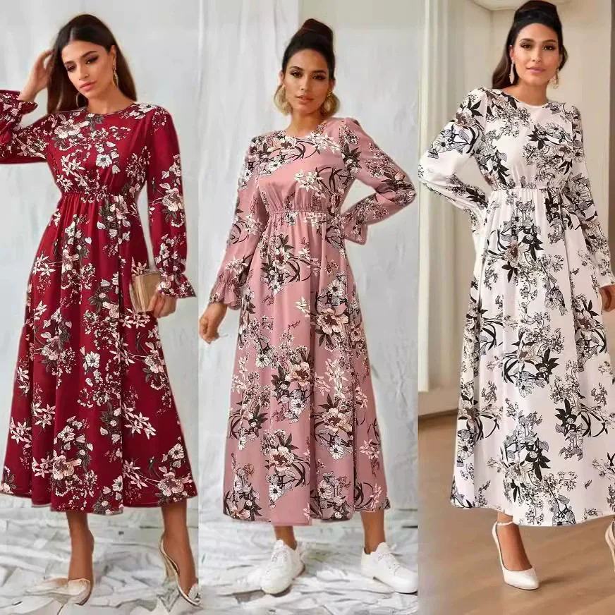 Повседневное платье с принтом Женское длинное платье Вечернее платье Мусульманское платье Абая с длинным рукавом Дубай Türkiye Кафтаны платье с головным убором
Повседневное платье с принтом Женское длинное платье Вечернее платье Мусульманское платье Абая с длинным рукавом Дубай Türkiye Кафтаны платье с головным убором