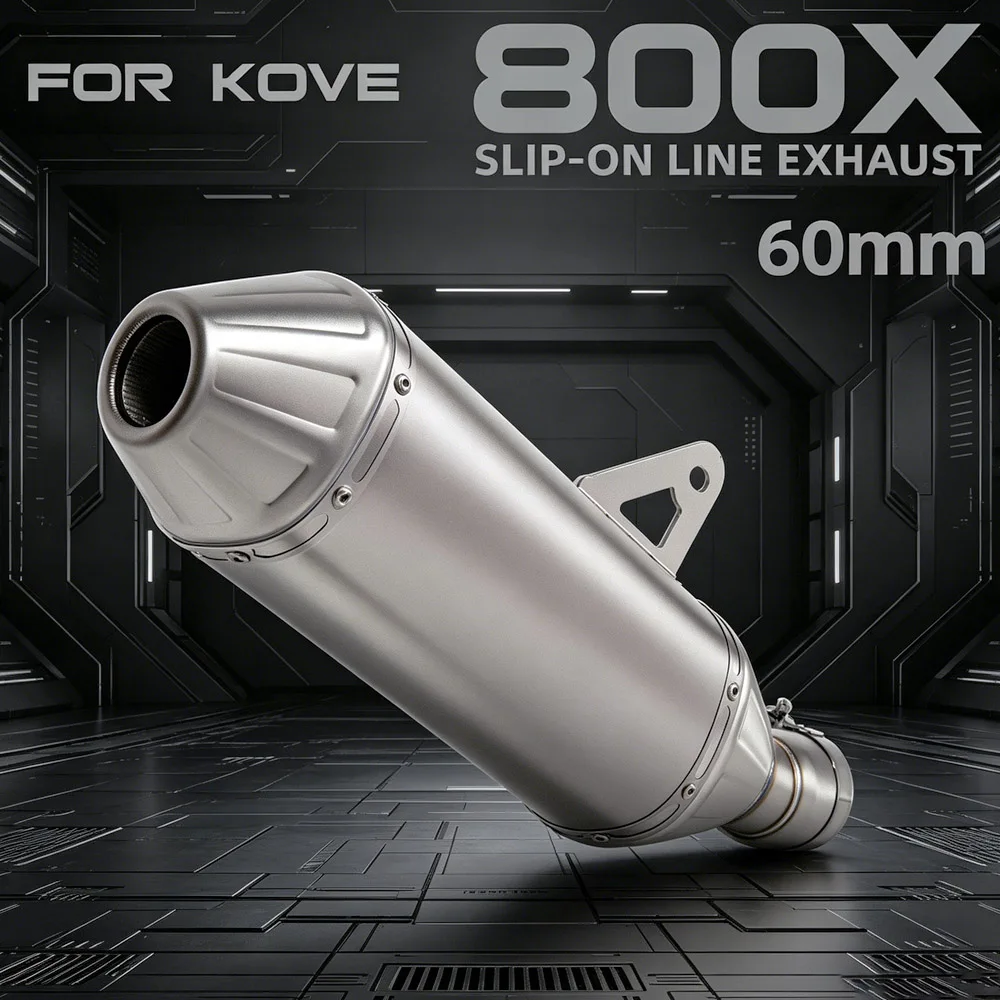 800X Pro Exhaust Slip on Line For Kove 800X Rally/GT/Touring Motorcycle Escape Tail Pipe Adventure Kit Muffler With DB Killer
800X Pro Exhaust Slip on Line For Kove 800X Rally/GT/Touring Motorcycle Escape Tail Pipe Adventure Kit Muffler With DB Killer