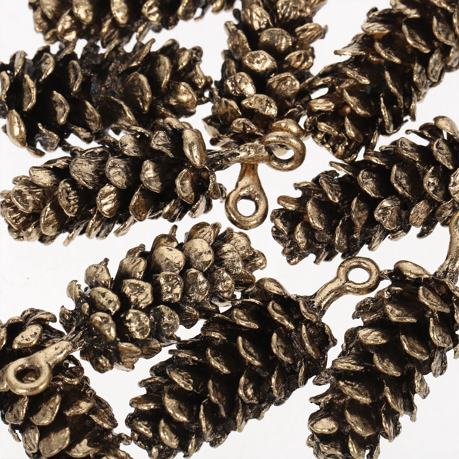 10pcs Alloy Charms Pine Cone Shape 3D Hanging Decor For Diy Jewelry Making Necklace Bracelet Earring Pendant Craft Supply
10pcs Alloy Charms Pine Cone Shape 3D Hanging Decor For Diy Jewelry Making Necklace Bracelet Earring Pendant Craft Supply