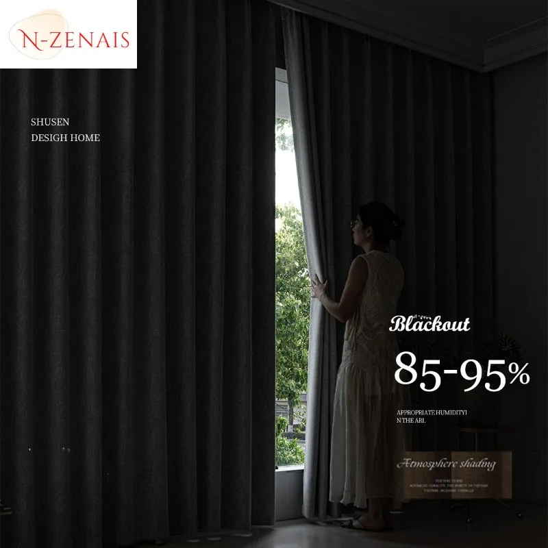 Custom Size!!Modern Thickened Chenille Sun-protective Full-shading Nature Vertically Curtains for Living Dining Room Bedroom
Custom Size!!Modern Thickened Chenille Sun-protective Full-shading Nature Vertically Curtains for Living Dining Room Bedroom