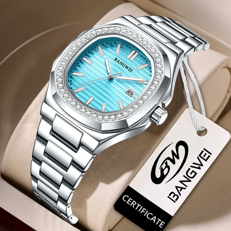 LIGE BANGWEI Original Luxury Quartz Man Watch Fashion Business Stainless Steel Waterproof Clock Luminous Auto Date Men's Watches
LIGE BANGWEI Original Luxury Quartz Man Watch Fashion Business Stainless Steel Waterproof Clock Luminous Auto Date Men's Watches