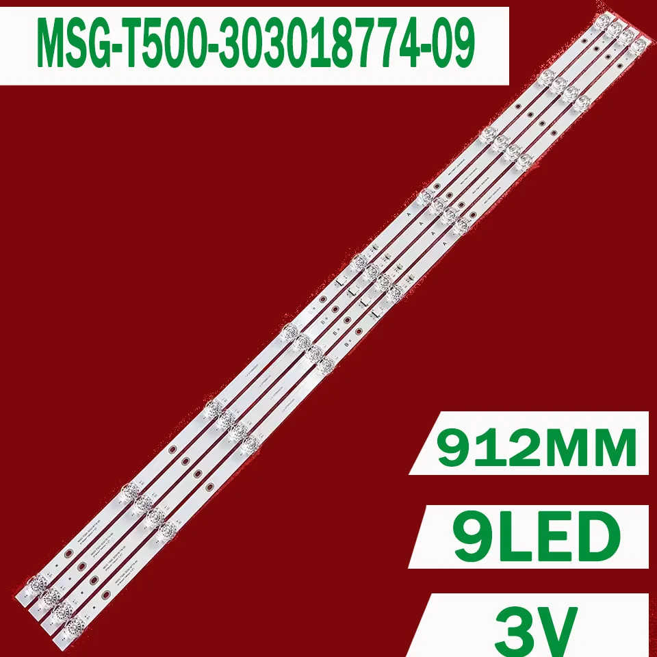 Светодиодная подсветка Msg-T500-303018774-09 914 мм * 14 мм * 1,0 T Подсветка ЖК-лампы для Irbis 50S01Ud322B 50S01UD321B
Светодиодная подсветка Msg-T500-303018774-09 914 мм * 14 мм * 1,0 T Подсветка ЖК-лампы для Irbis 50S01Ud322B 50S01UD321B